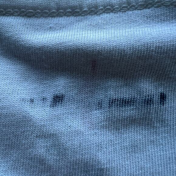 J Crew Broken In Tank Top Mens Medium White Flaw - Picture 11 of 11